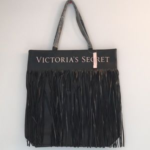 Victoria’s Secret Large Vegan Leather Tote Bag NWT